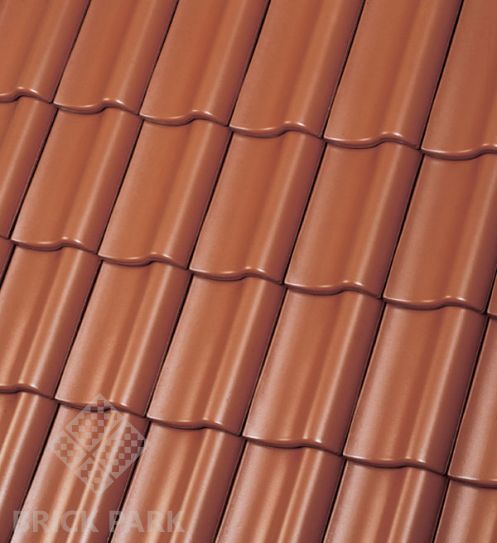 Керамическая черепица Roben LIMBURG Rot-engobiert (Красный, ангоб)