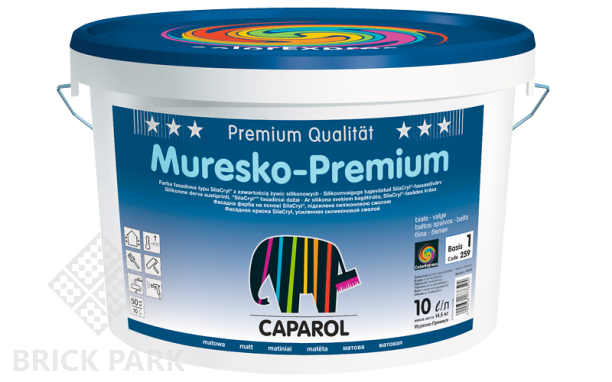 Caparol Muresko-Premium B x 3;  9,4 L
