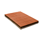 Бетонная брусчатка БРАЕР Прямоугольник Оранжевый