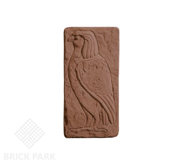 Декоративная вставка Идеальный камень "Птицы" №6 коричневый