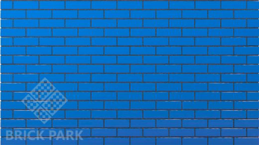 Кирпич глазурованный голубой NF1,4