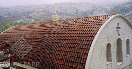 Черепица La Escandella Mixed 'S' Roof Tile Large RED Flamed Red