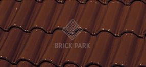 Черепица La Escandella Mixed 'S' Roof Tile Large GLAZED Cognac