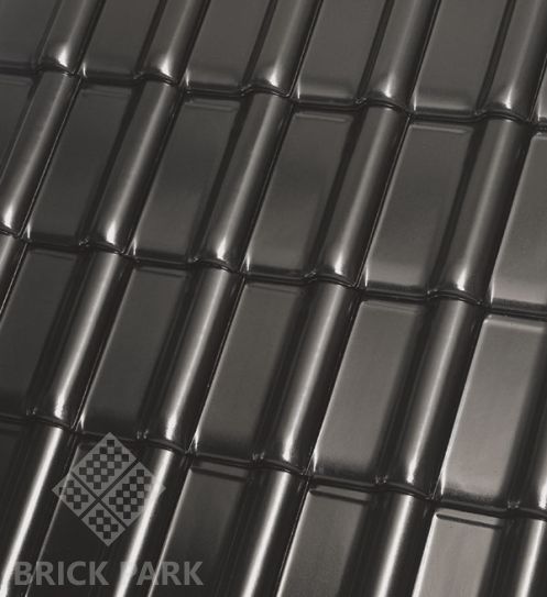 Керамическая черепица Roben MONZAplus schwarz-matt