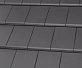 Керамическая черепица Roben BERGAMO Schiefergrau (Антрацитовый, Серый)