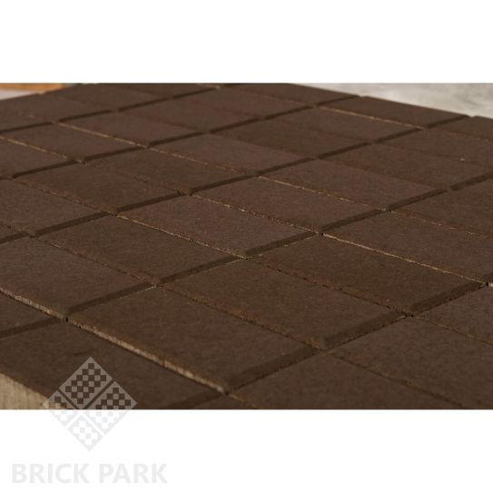 Бетонная брусчатка БРАЕР Сити Коричневый