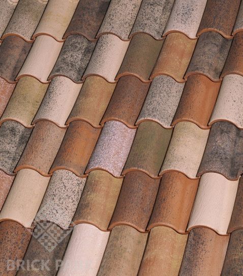 Черепица La Escandella Mixed 'S' Roof Tile Large RED Milenium