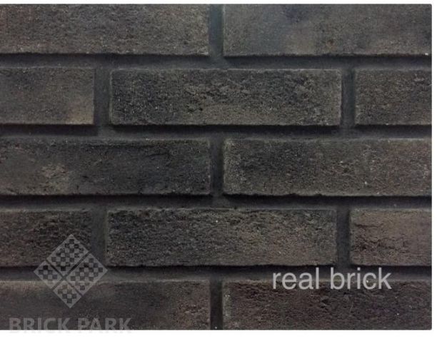 Кирпич ручной формовки Real Brick КР/0,5ПФ угловой RB 11 умбра 