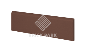 Клинкерный плинтус KING KLINKER Коричневый натура (03),7 3x245x10 мм