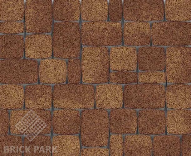 Тротуарная плитка Каменный век Классико Stone Base Желто-коричневый 57×115×60