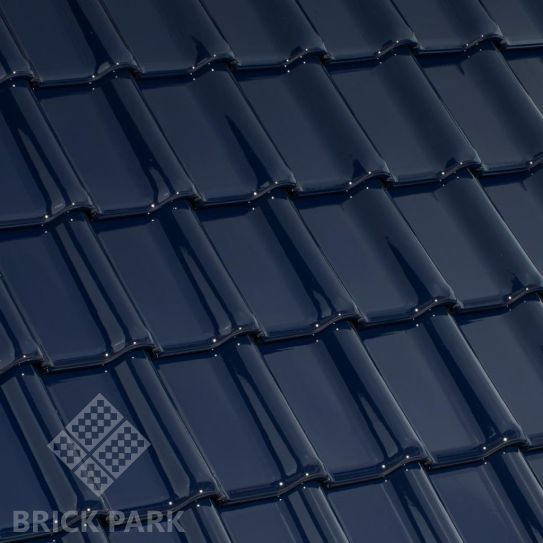 Черепица керамическая Laumans TIEFA XL TOP Высококачественная глазурь nr.101 azur-dunkel