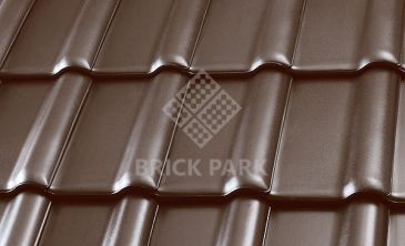 Керамическая черепица Roben PIEMONT Havannabraun (Коричневый гаванский) 