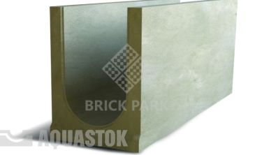 Лоток водоотводный бетонный ЛВБ Norma 200 №20/0 без уклона