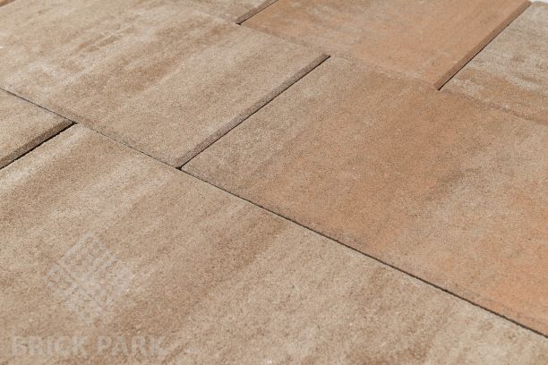 Бетонная брусчатка БРАЕР Триада Color mix ПЛАТО 450x300x60
