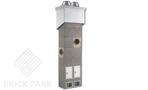 Дымоходные системы SCHIEDEL UNI Двухходовые без вентиляции