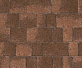 Тротуарная плитка Каменный век Старый город Stone Base Желто-коричневый 160×160×60