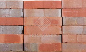 Verblender Tradition glatt geflammt rot-blau-bunt