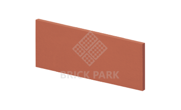 Клинкерная напольная плитка-подступень KING KLINKER Рубиновый красный (01), 150x300x12 мм
