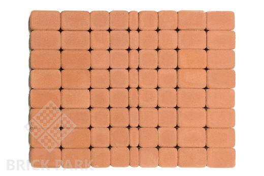 Бетонная брусчатка БРАЕР Классико янтарный 57x115x60