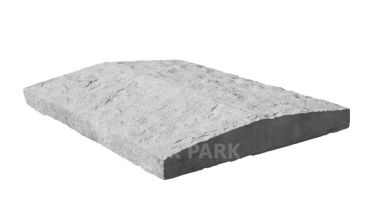 Оголовок для столба Идеальный камень 34,4x82x6,5 серый