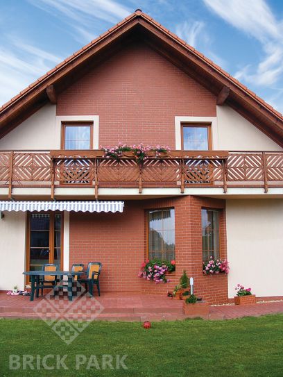 Клинкерная плитка King Klinker Рубиновый красный (01) NF14 угловая