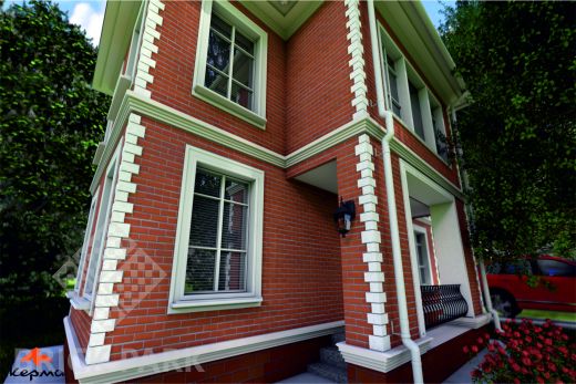 Кирпич Керма Классический красный 1 NF гладкий