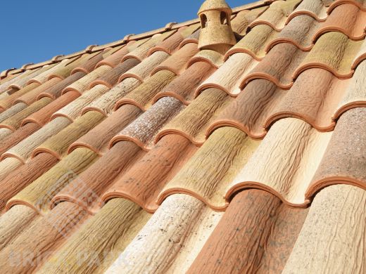 Черепица La Escandella Mixed 'S' Roof Tile Large RED Milenium