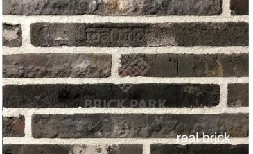 Кирпич ручной формовки Real Brick КР/1 ПФ Ригель рядовой antic RB 13 глина античная графитовая