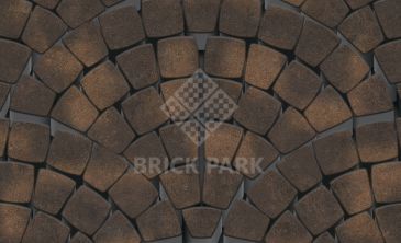 Тротуарная плитка Каменный век Классико Ориджинал Color Mix Желто-коричневый 115×115×60