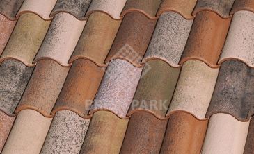 Черепица La Escandella Mixed 'S' Roof Tile Large RED Milenium