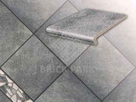 Ступень фигурный угол Stroeher Roccia 840 grigio , фото