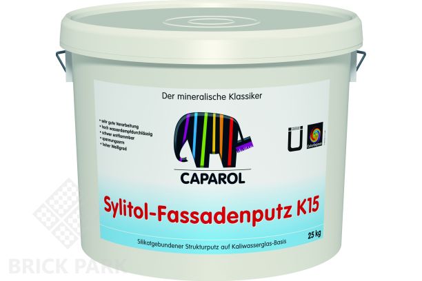 Caparol Sylitol Fassadenputz R 30 бороздчатая
