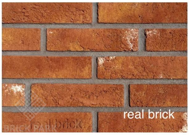 Кирпич ручной формовки Real Brick КР/0,5ПФ RB 15 терракотовый