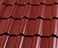 Керамическая черепица Roben BARI Cayenne, glanz-engobe (Кайенский, глянцевый ангоб)