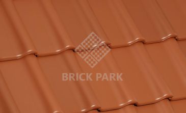 Черепица керамическая Laumans TIEFA SUPRA Натуральный Ангоб nr. 14 rot