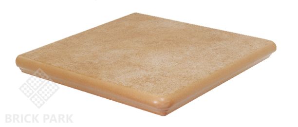 Клинкерная ступень флорентийская угл. Interbau Nature Art 320x320x9,5 Gold Braun 113