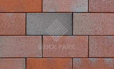 Клинкерная брусчатка ABC-Klinkergruppe Opalblau-geflammt 240х118х52