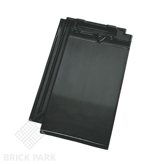 Черепица керамическая Koramic Datura Black Matt Glazed