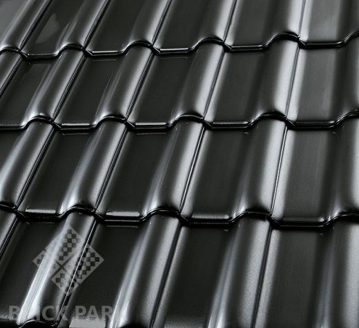 Керамическая черепица Roben LUGANO Basalt рядовая