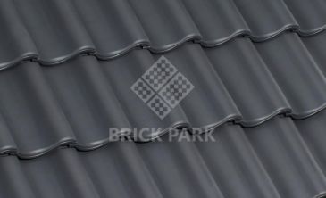 Черепица керамическая Laumans IDEAL VARIABEL Натуральный Ангоб nr.30 xenon-grau