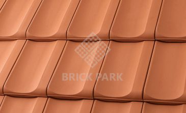 Керамическая черепица Roben RHEINLAND Naturrot (Натуральный красный)