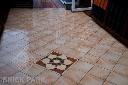 Плитка Stroeher Roccia X 927 rosenglut 294x294x10