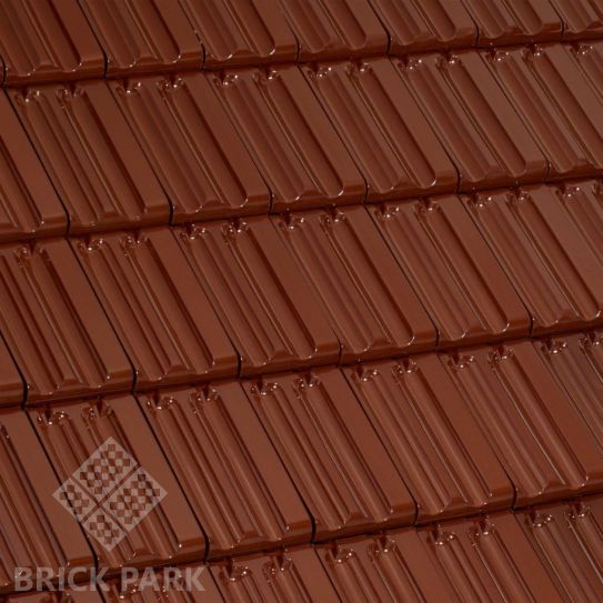 Черепица керамическая Laumans MULDEN VARIABEL Высококачественная глазурь nr. 108 edelbraun