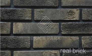 Кирпич ручной формовки Real Brick КР/0,5ПФ Ригель RB 14 хаки  