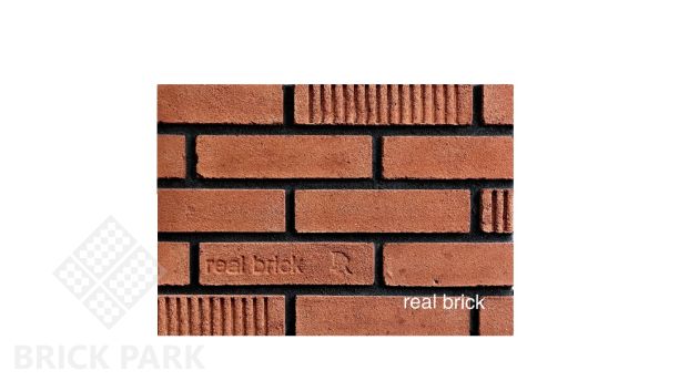Плитка ручной работы угловая 20мм Real Brick Коллекция 2 Крафтовый mono RB 2-10 Кирпичный