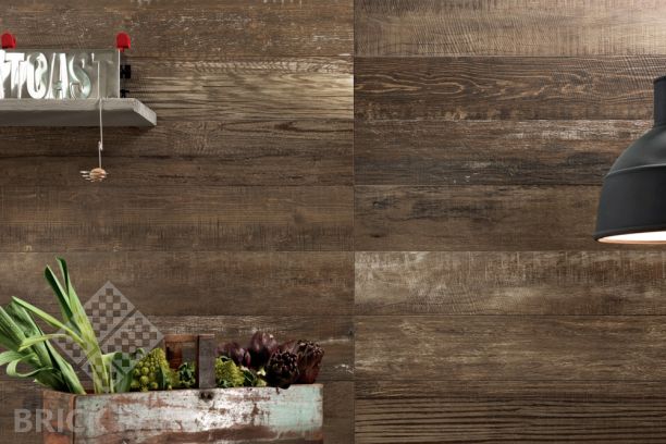 Керамогранит Italgraniti Scrapwood Fire 20x120