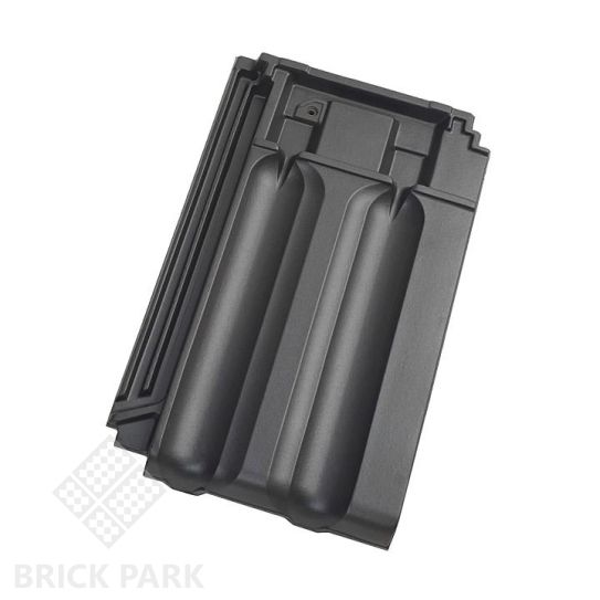 Черепица керамическая Koramic Mondo 11 Black Engobe