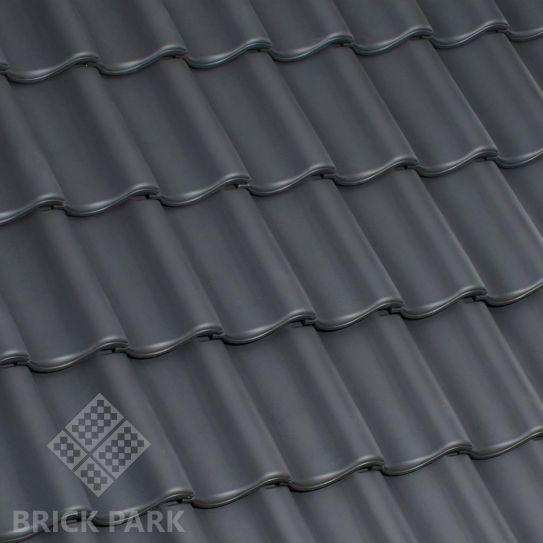 Черепица керамическая Laumans IDEAL VARIABEL Натуральный Ангоб nr.30 xenon-grau