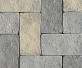 Тротуарная брусчатка Идеальный камень Английский парк 1 серый