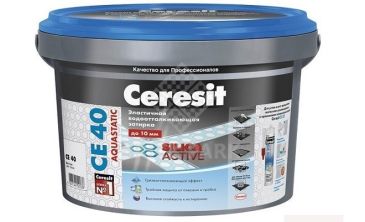 Затирка цементная для швов Ceresit CE 40 Aquastatic Мельба 2 кг